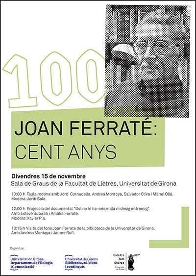 Joan Ferraté: 100 anys