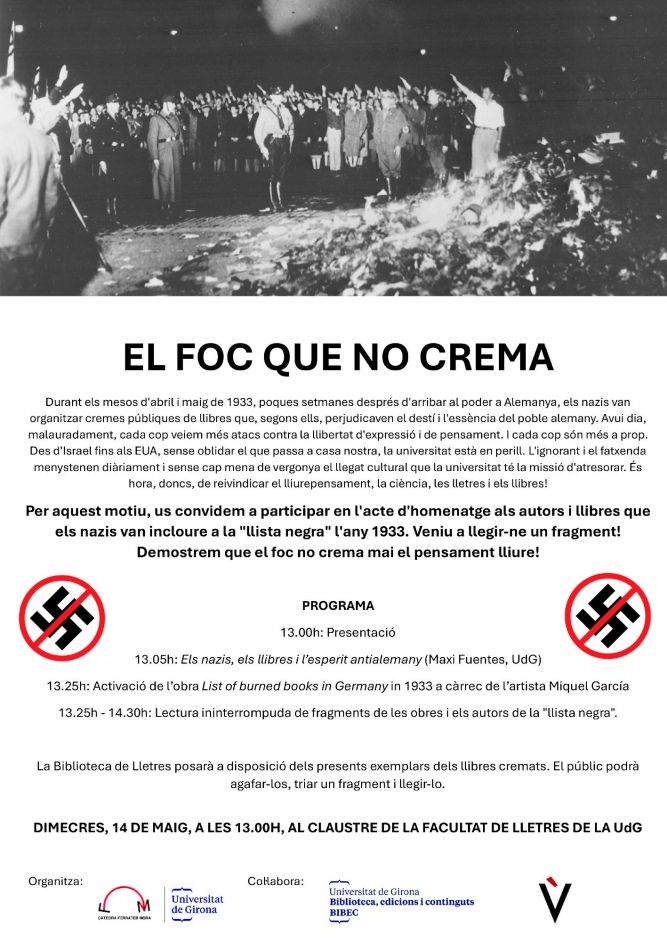 cartell llibres cremats